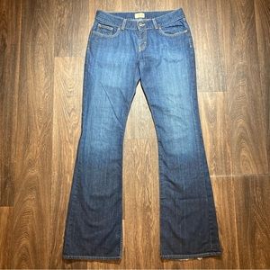 BKE Denim Culture Stretch Bootcut Womens 33x37.5 Mid Rise Dark Wash